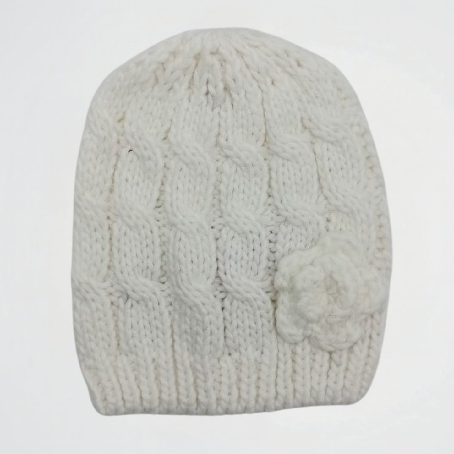 Basic White Wool Ice Cap