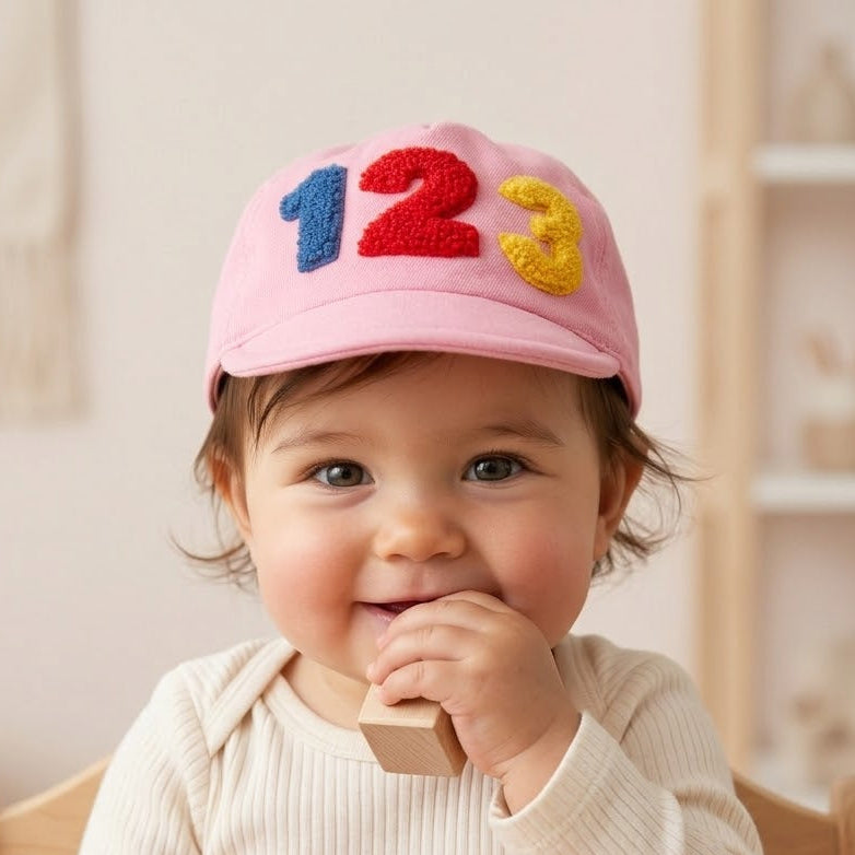 123 Fuchsia Cap