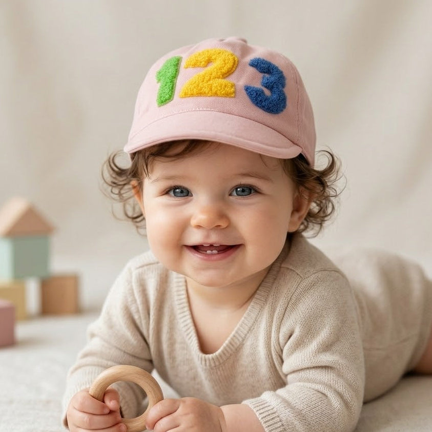 123 Light Pink Cap