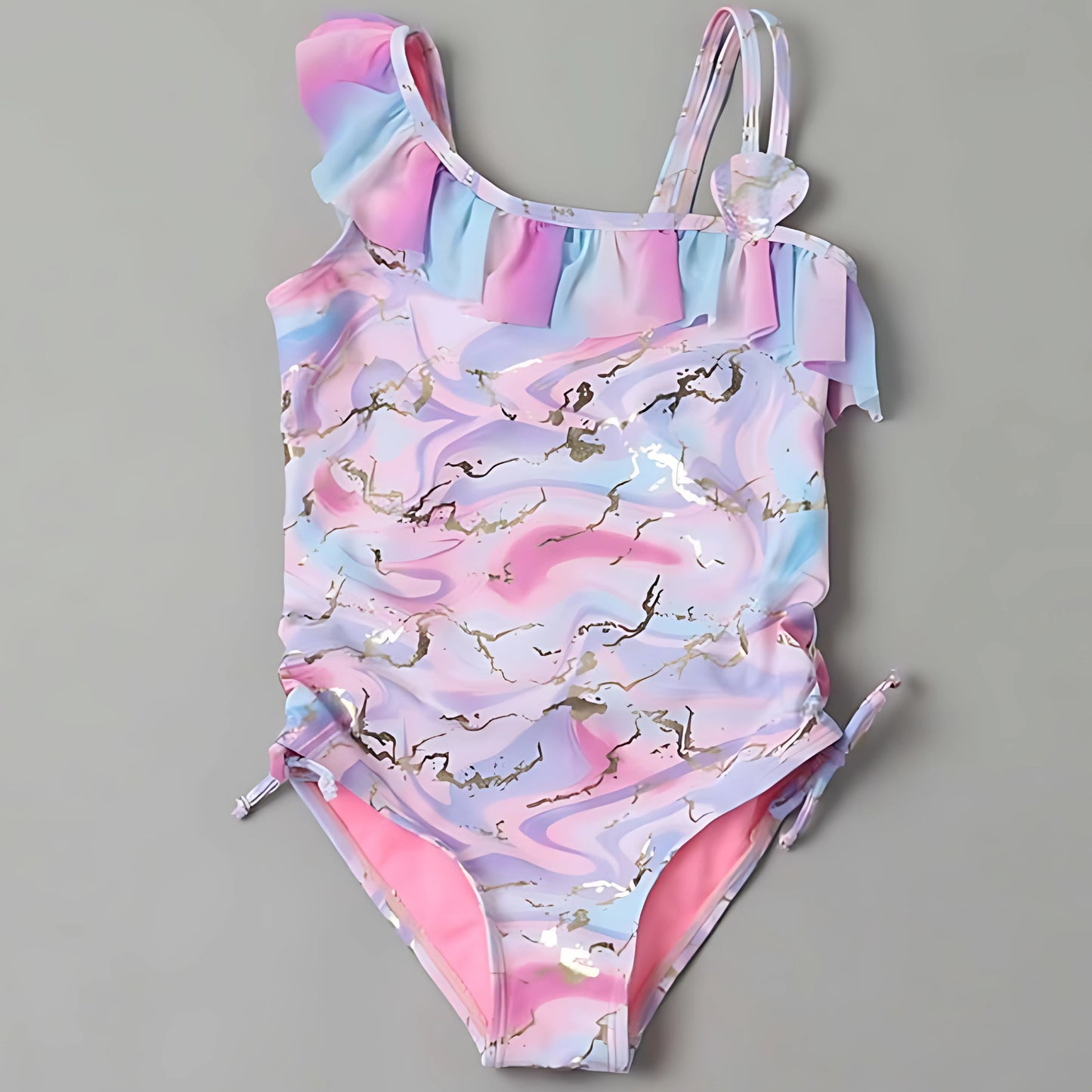 Magic Galaxy Purple Swimsuit