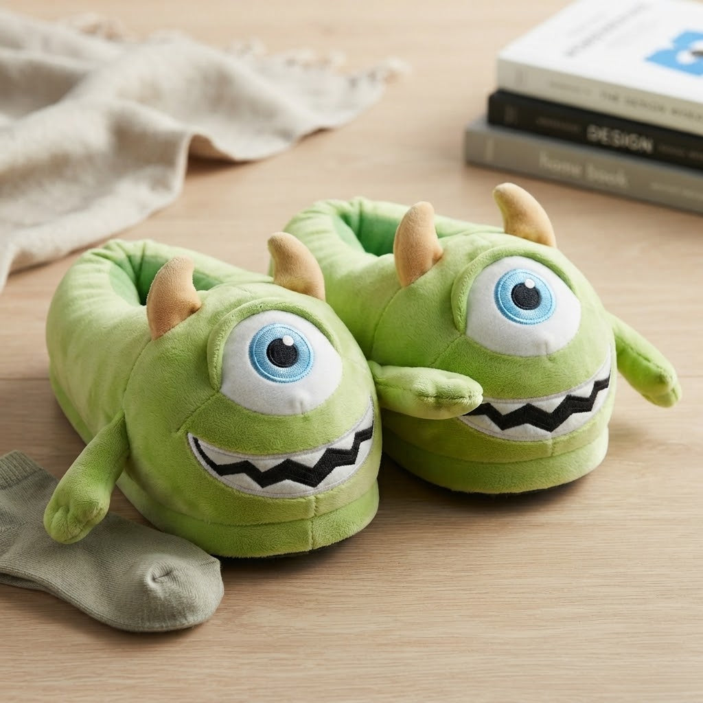 Monster Inc. Mike Wazowski House Shoes