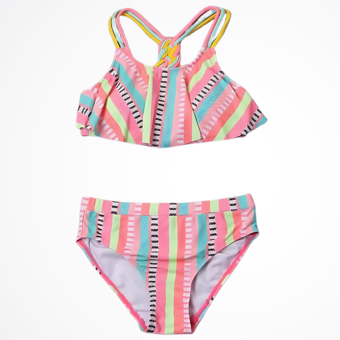 Striped Multi-Colors Bikini