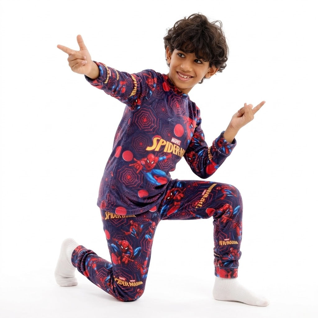 Spiderman Fleece Pyjama Set