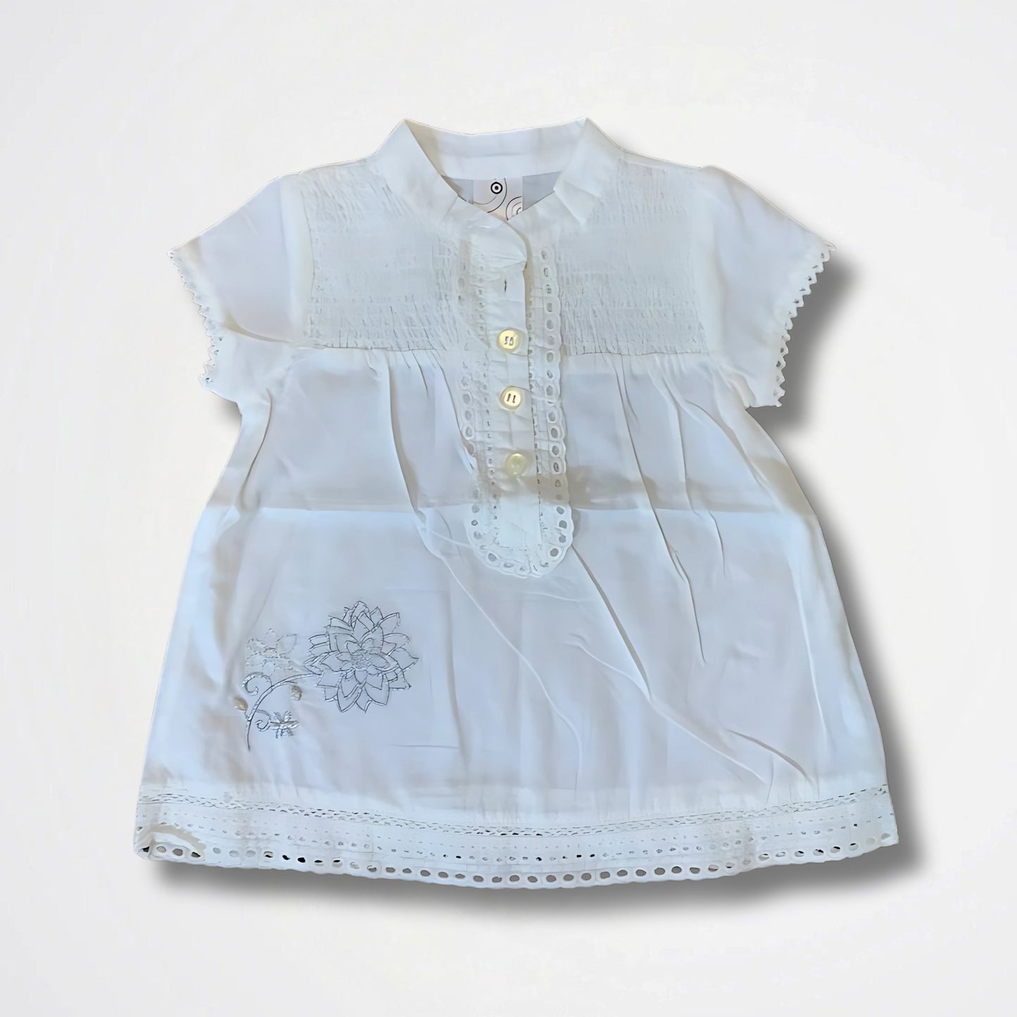 Basic White Cotton Blouse