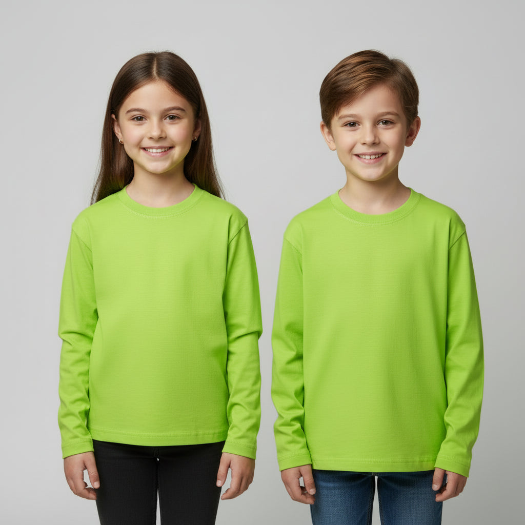 Basic Green Cotton T-Shirt