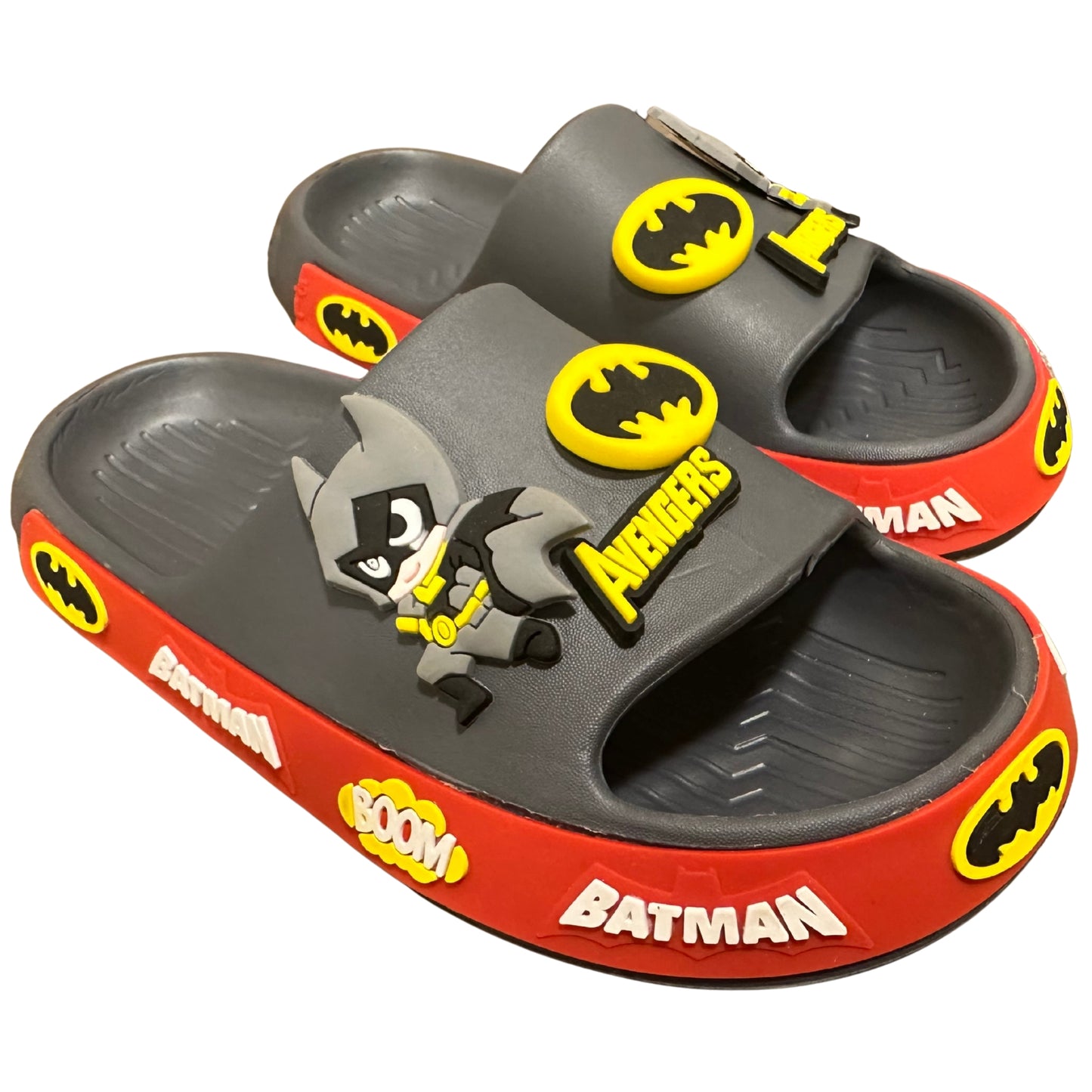 Batman Grey/Red Slides