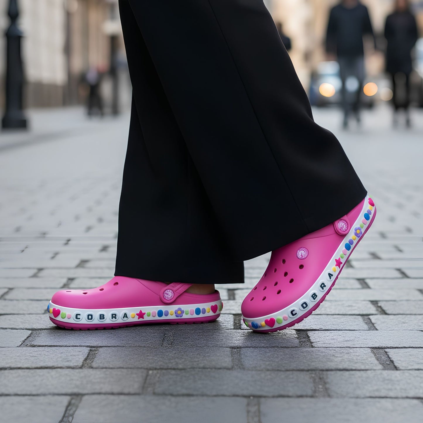 Candy Fuchsia Clogs