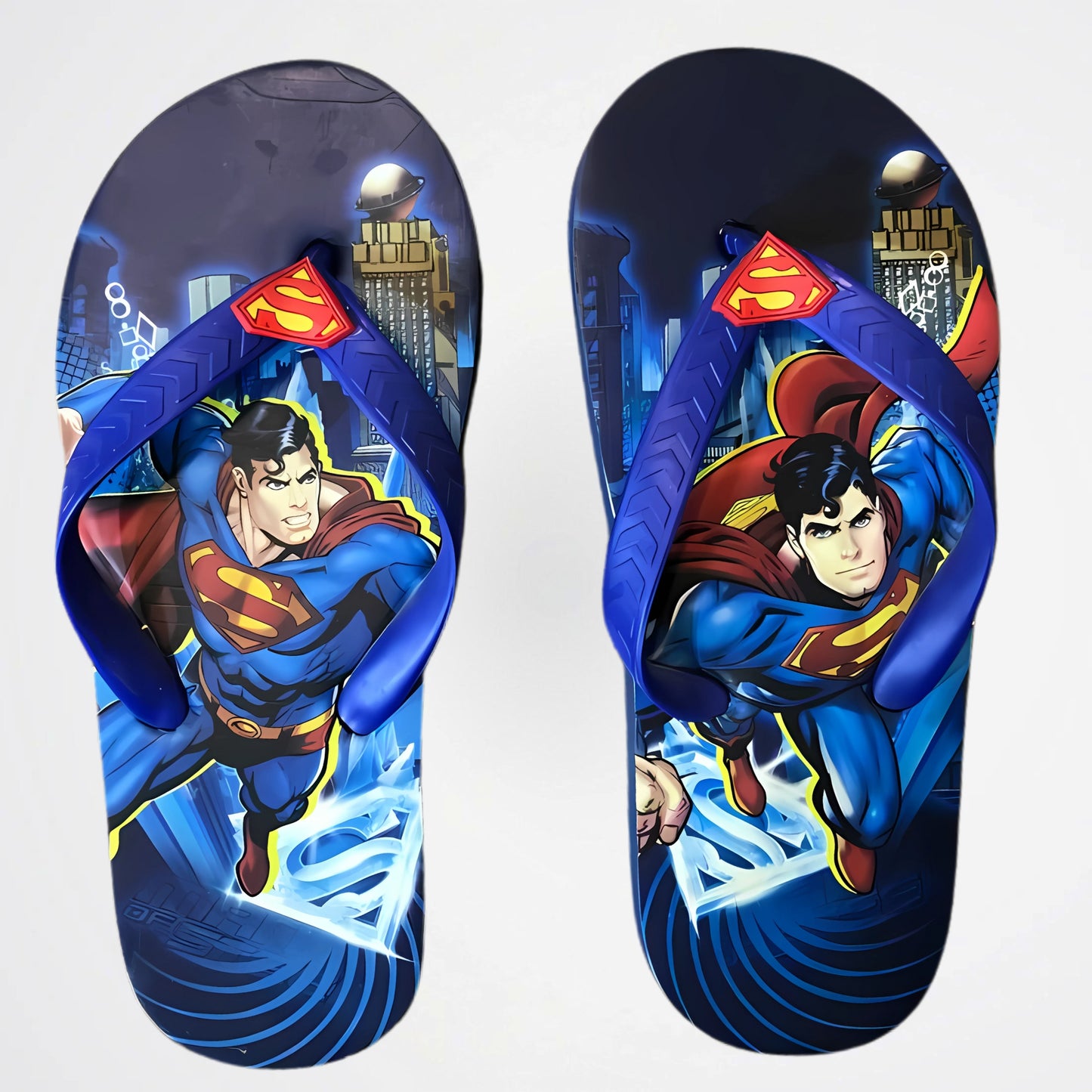 Superman Fly Blue Flipflop