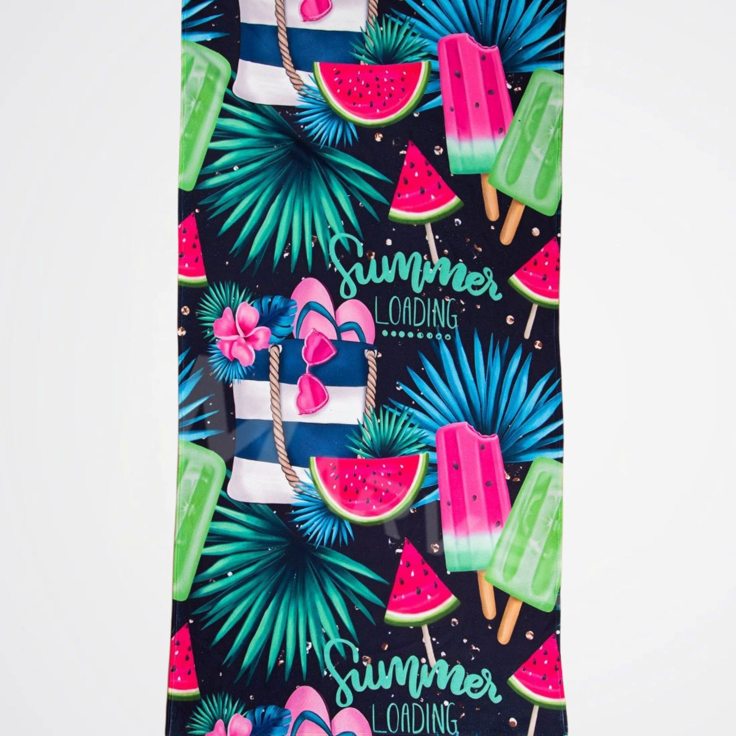 Summer Loading Microfiber Beach Towel