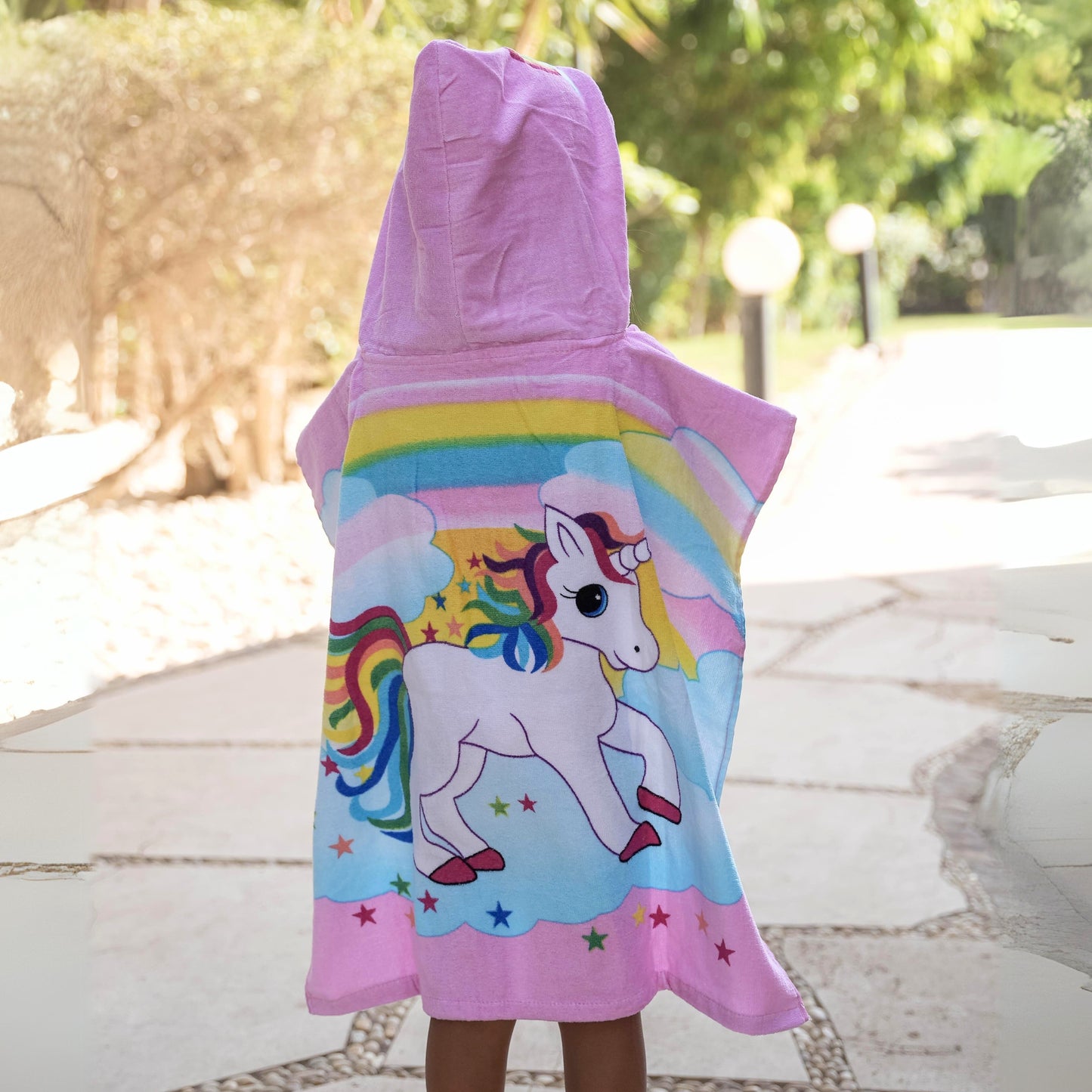 Unicorn Beach Poncho (Model 021)