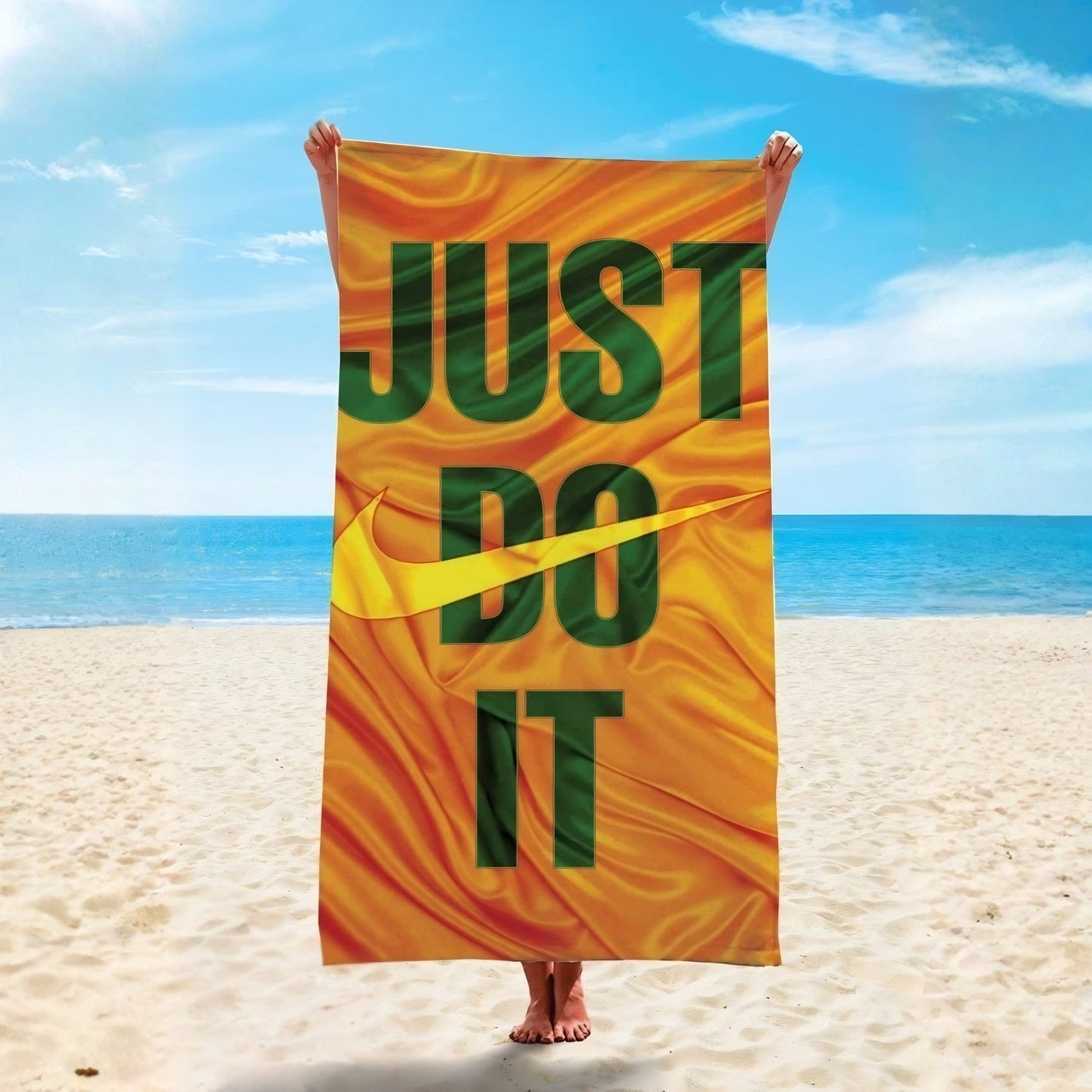 Just Do It Microfiber Beach Towel