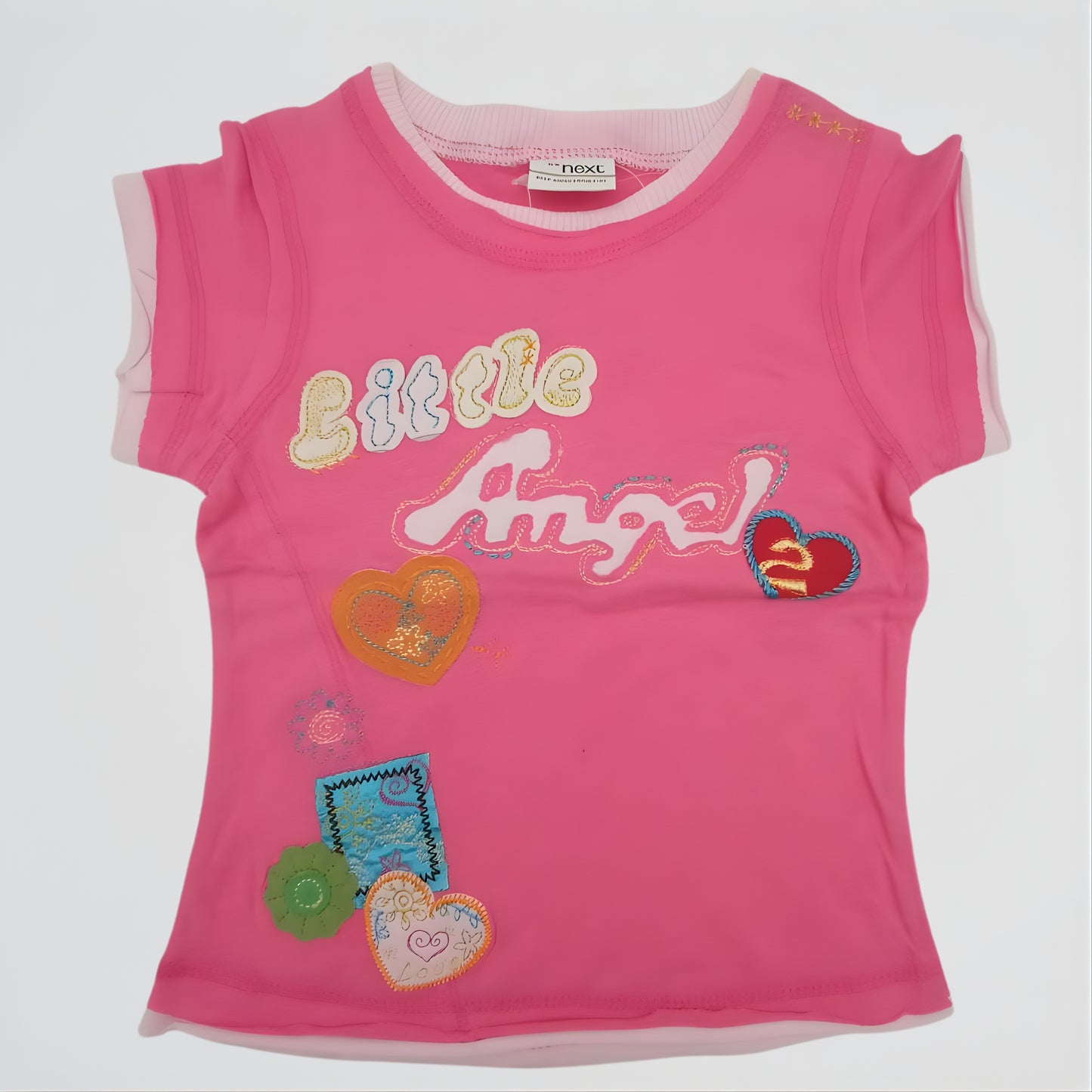Little Angel Pink Cotton T-Shirt