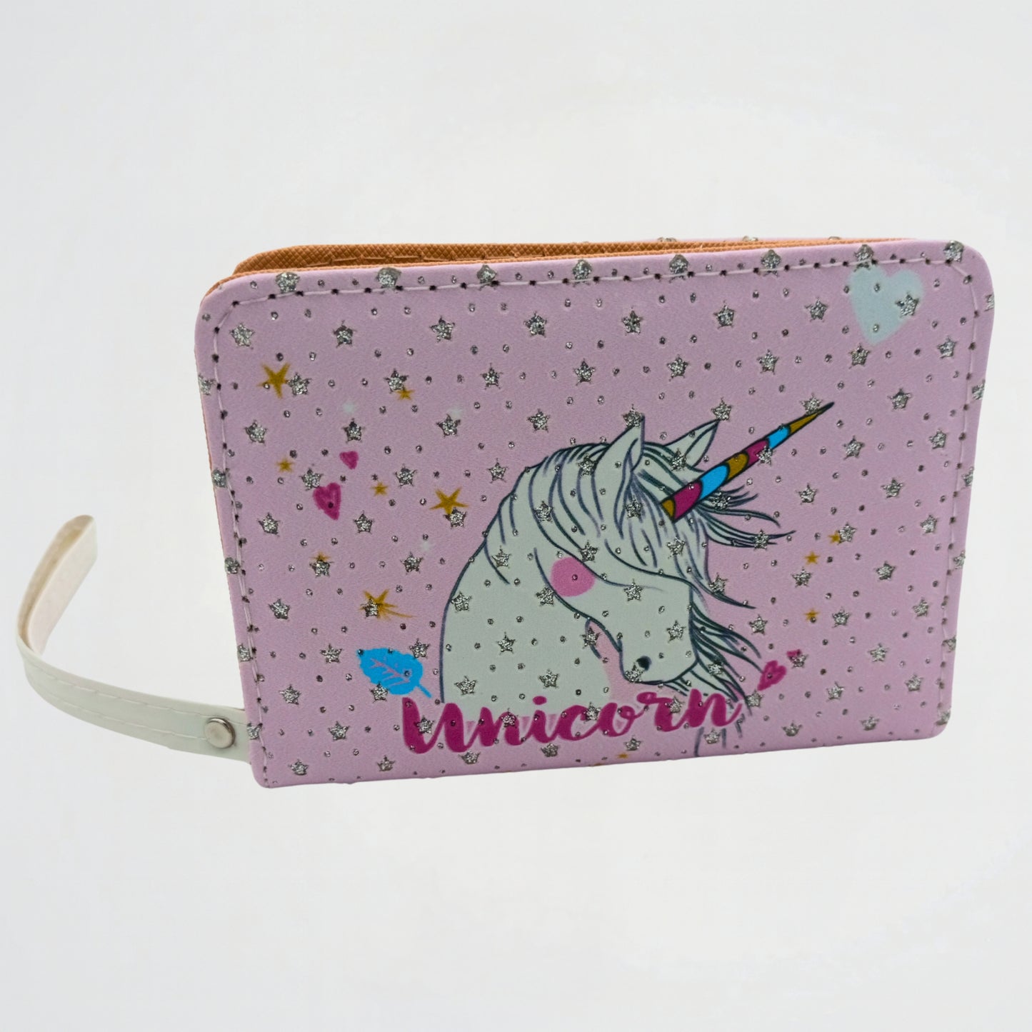 Unicorn Pink Short Zipper Wallet
