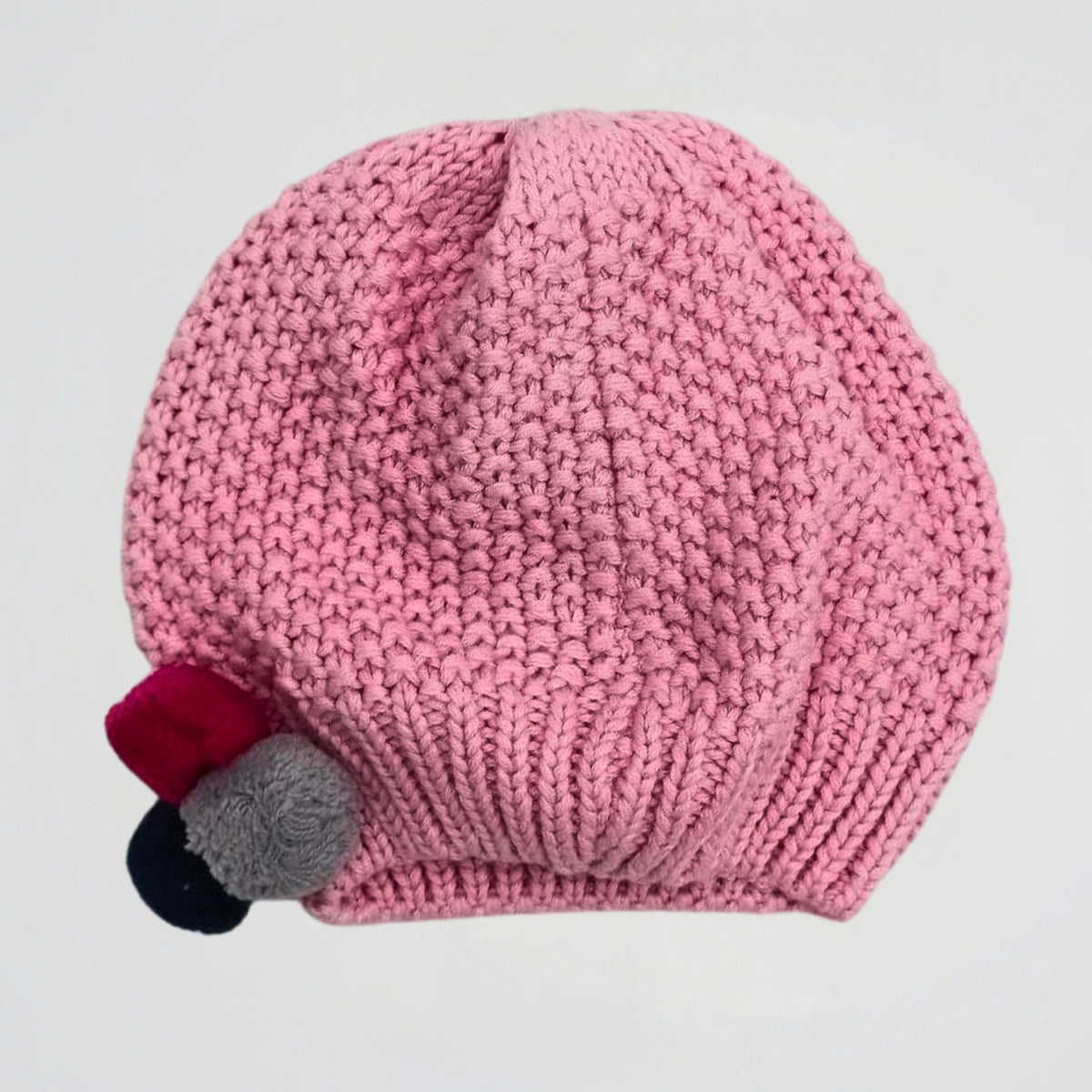 Basic Pink Wool Ice Cap