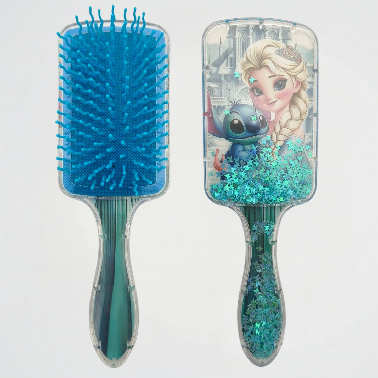 Elsa And Stitch Hair Brush