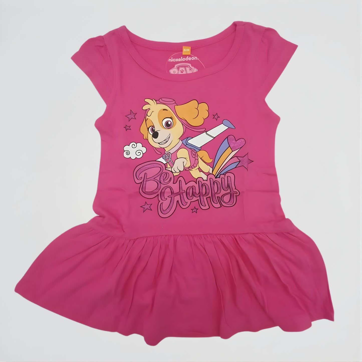 Skye Paw Patrol Fuchsia Cotton T-Shirt