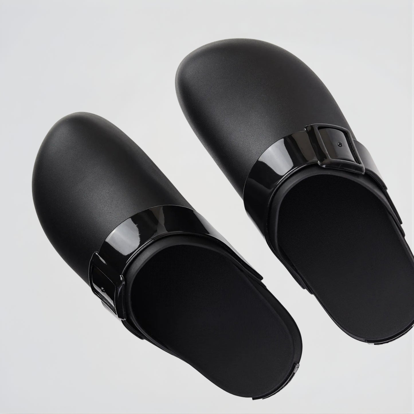 Parrot Black Clogs