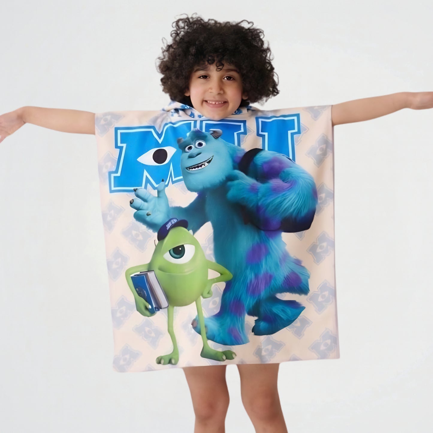 Monsters Inc. Microfiber Beach Poncho
