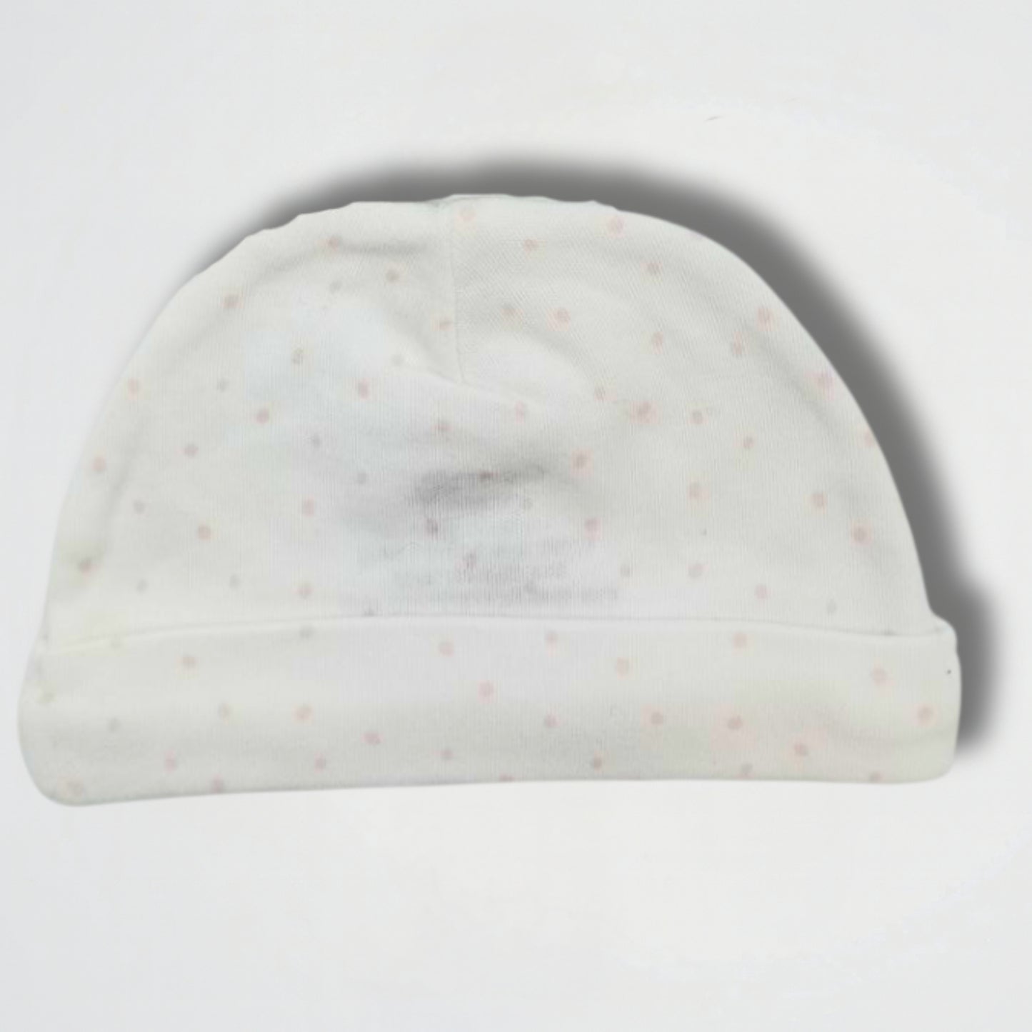 Dots White Fleece Ice Cap