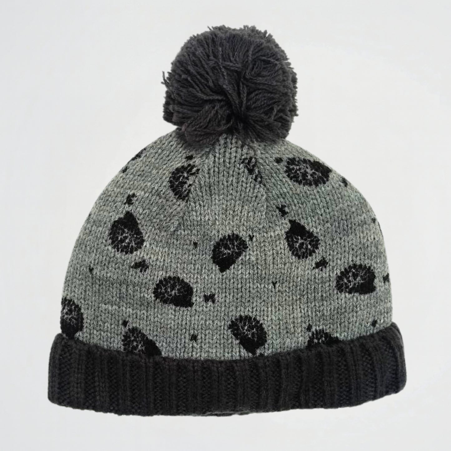 Patterns Grey Fleece Ice Cap