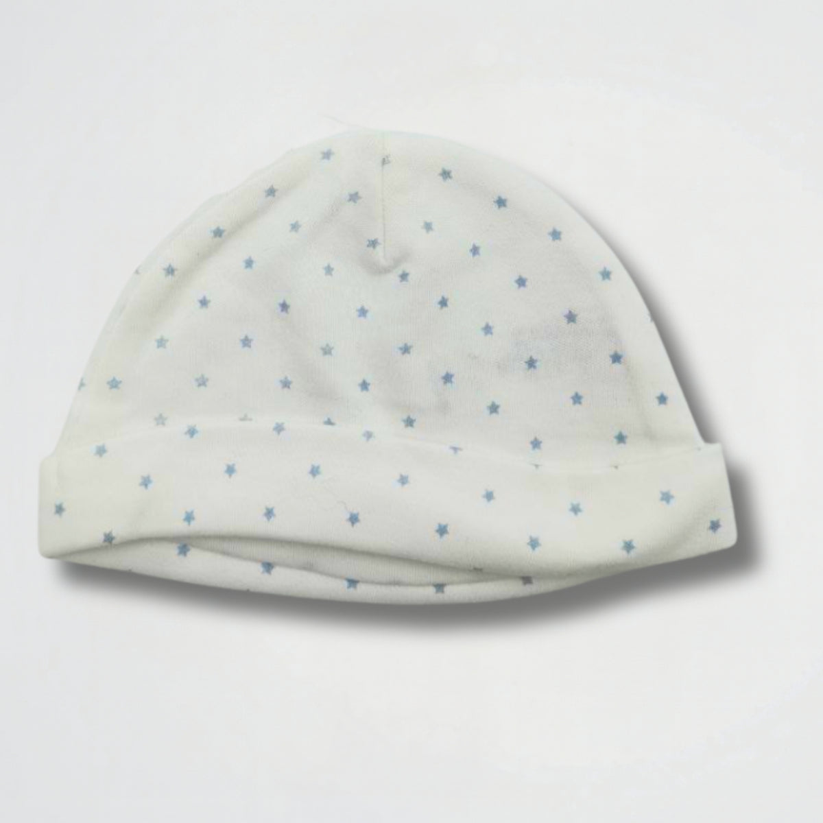 Stars White Fleece Ice Cap