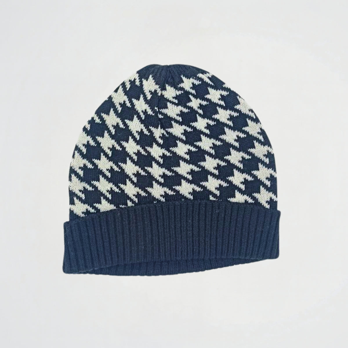 Squares Fleece Ice Cap