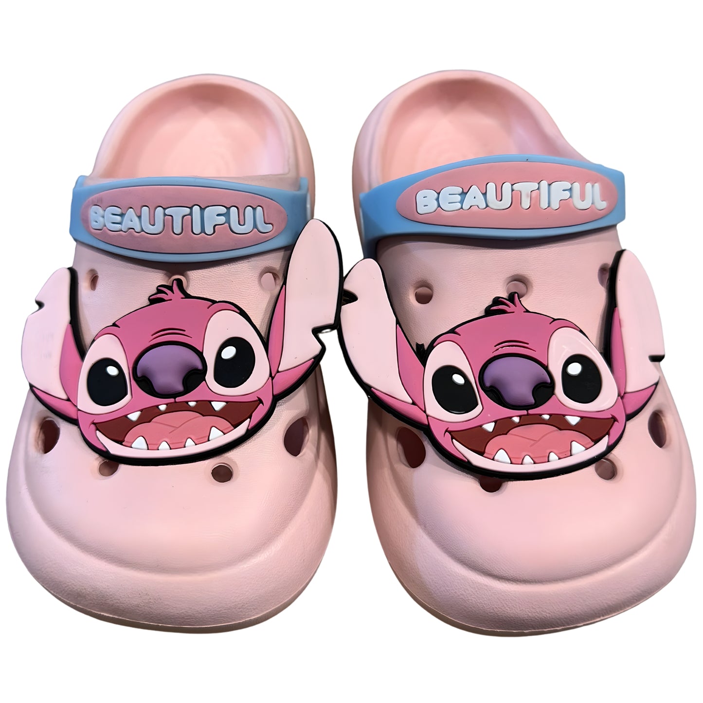 Stitch Pink Clogs