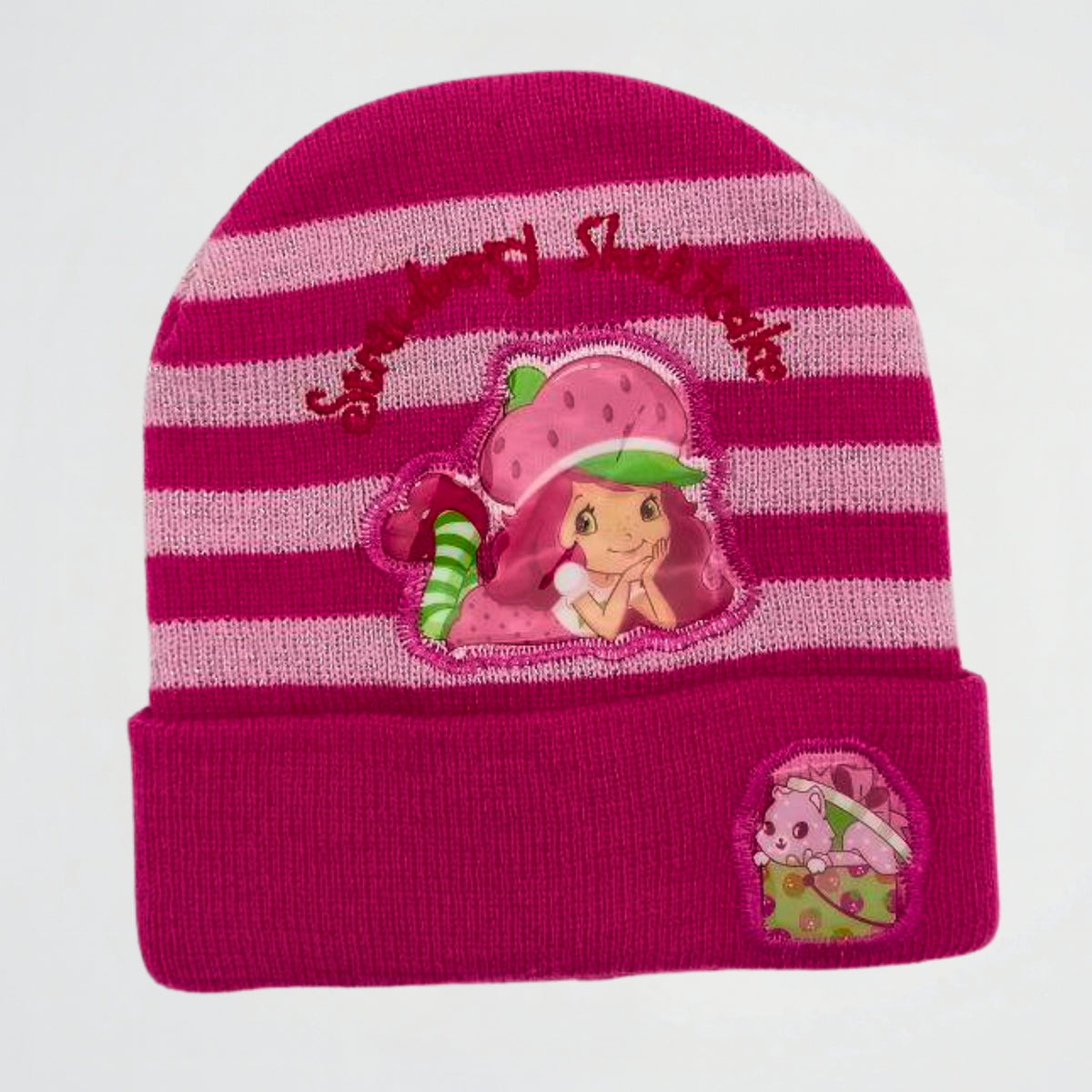 Strawberry Shortcake Fuchsia Fleece Ice Cap