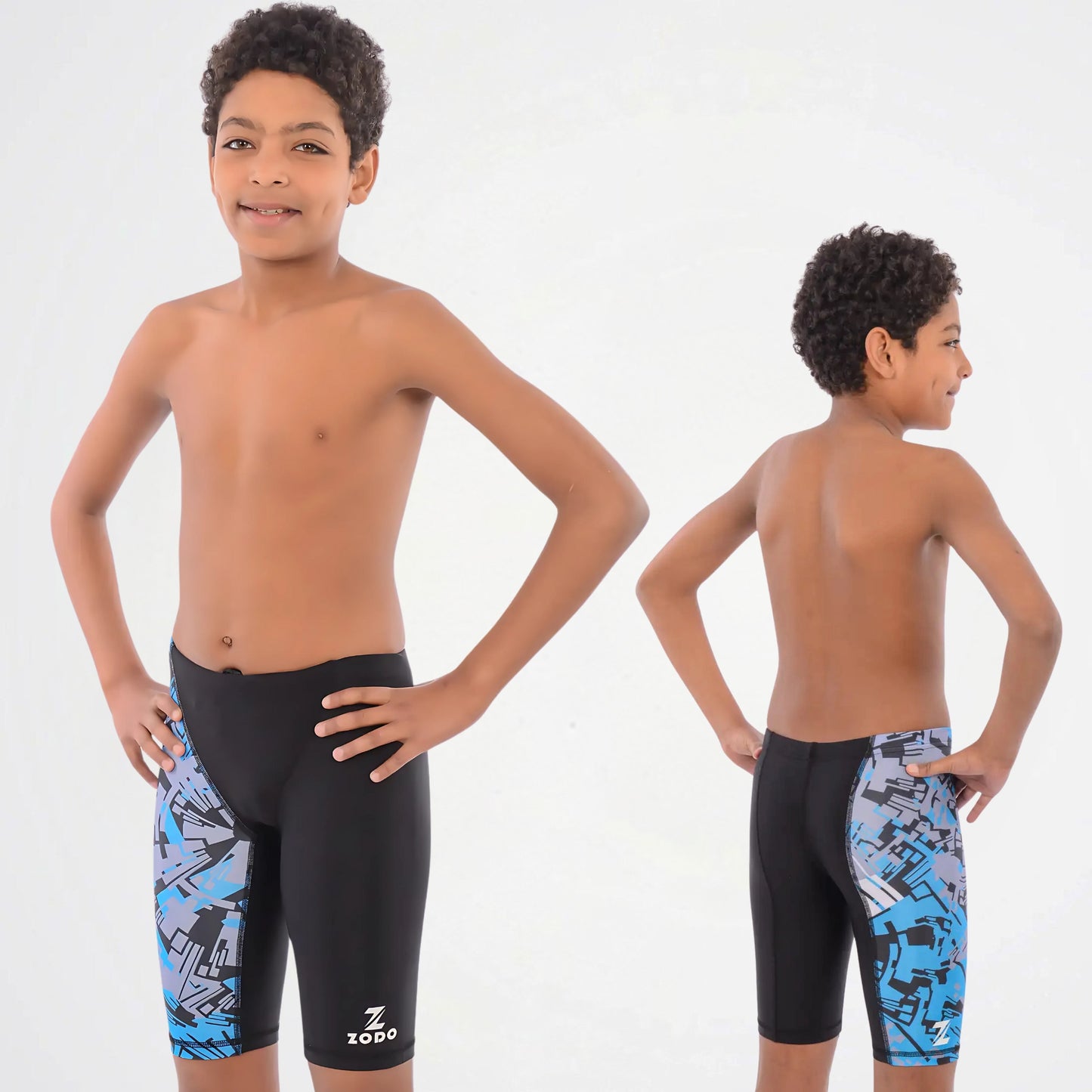 Zodo Cyber Blue Training Swimshort