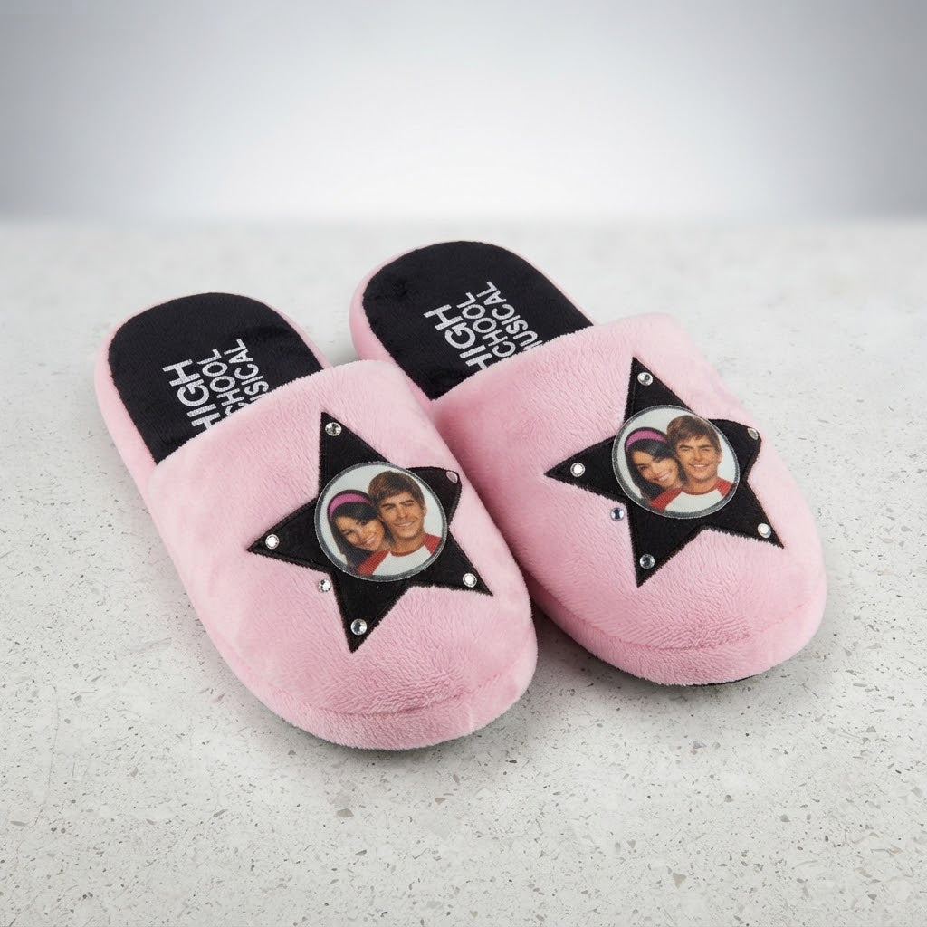 High School Musical Plush Slippers