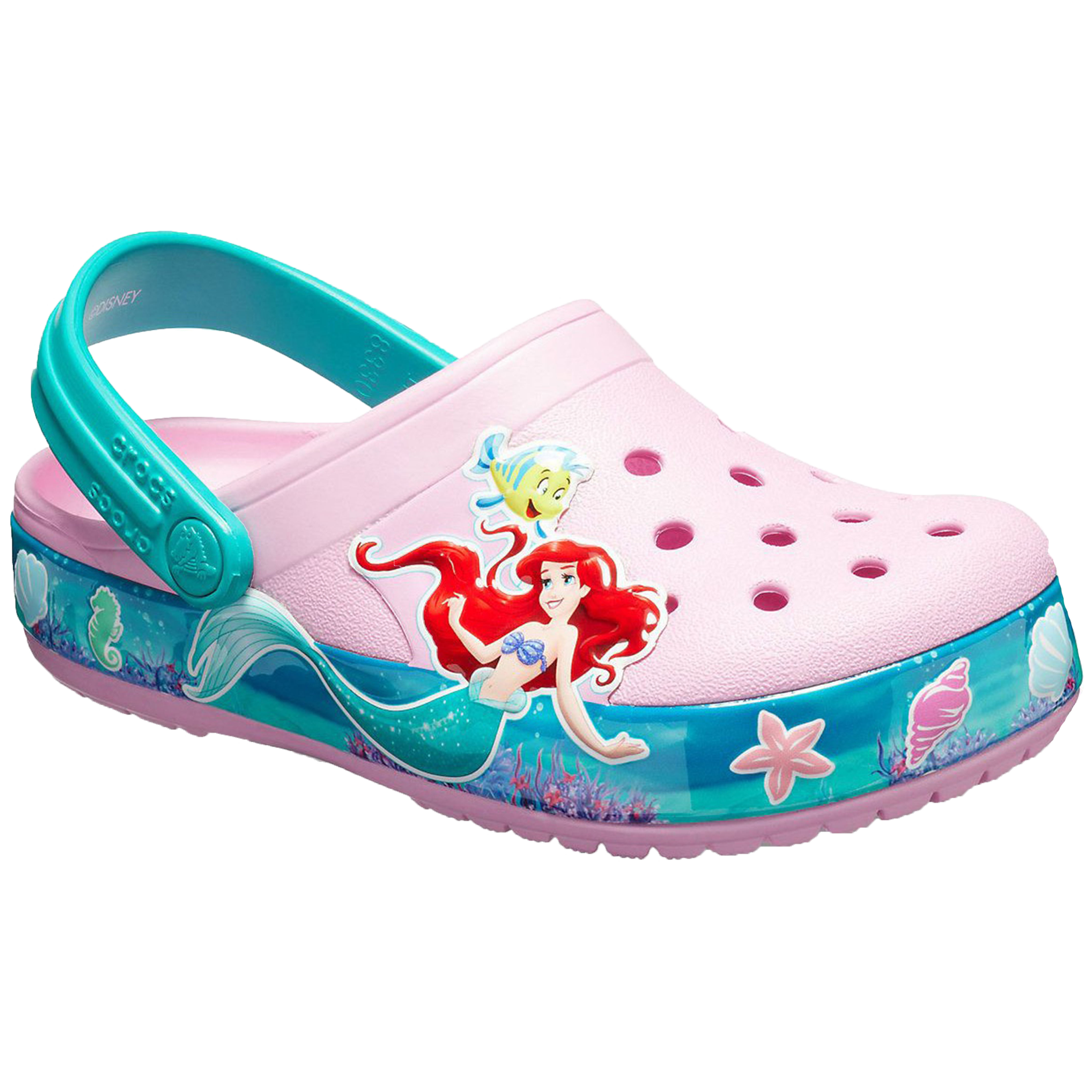 Ariel crocs deals