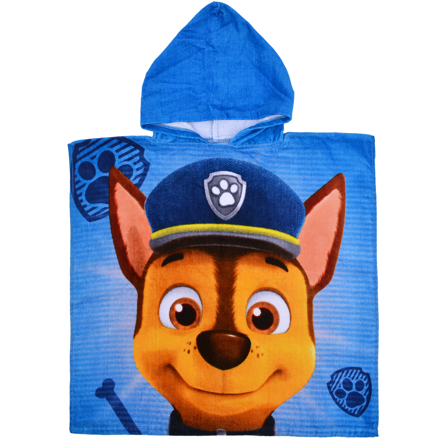 Chase Paw Patrol Face Beach Poncho (Model 016)
