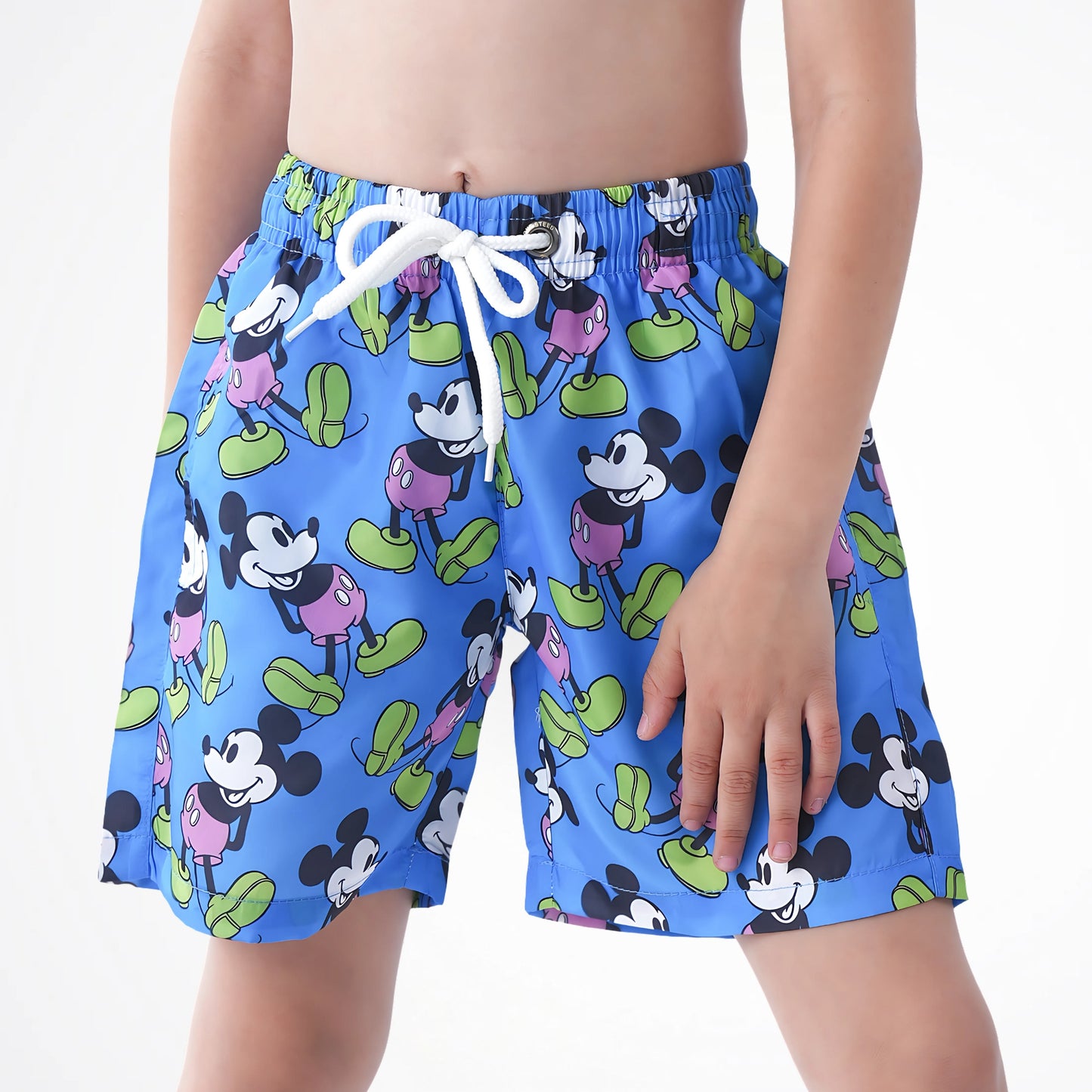 Mickey Mouse Blue Microfiber Swimshort