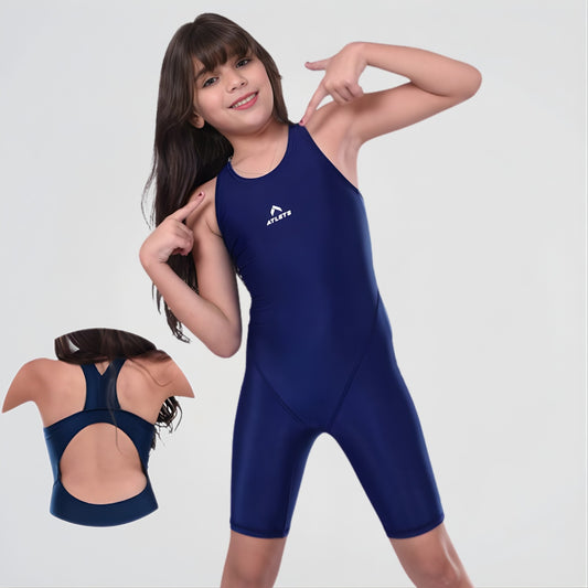ATLETS Navy Training Shorty Swimsuit