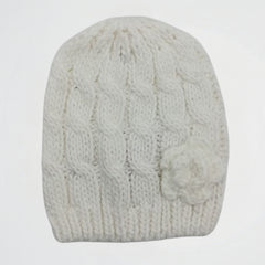 Basic White Wool Ice Cap