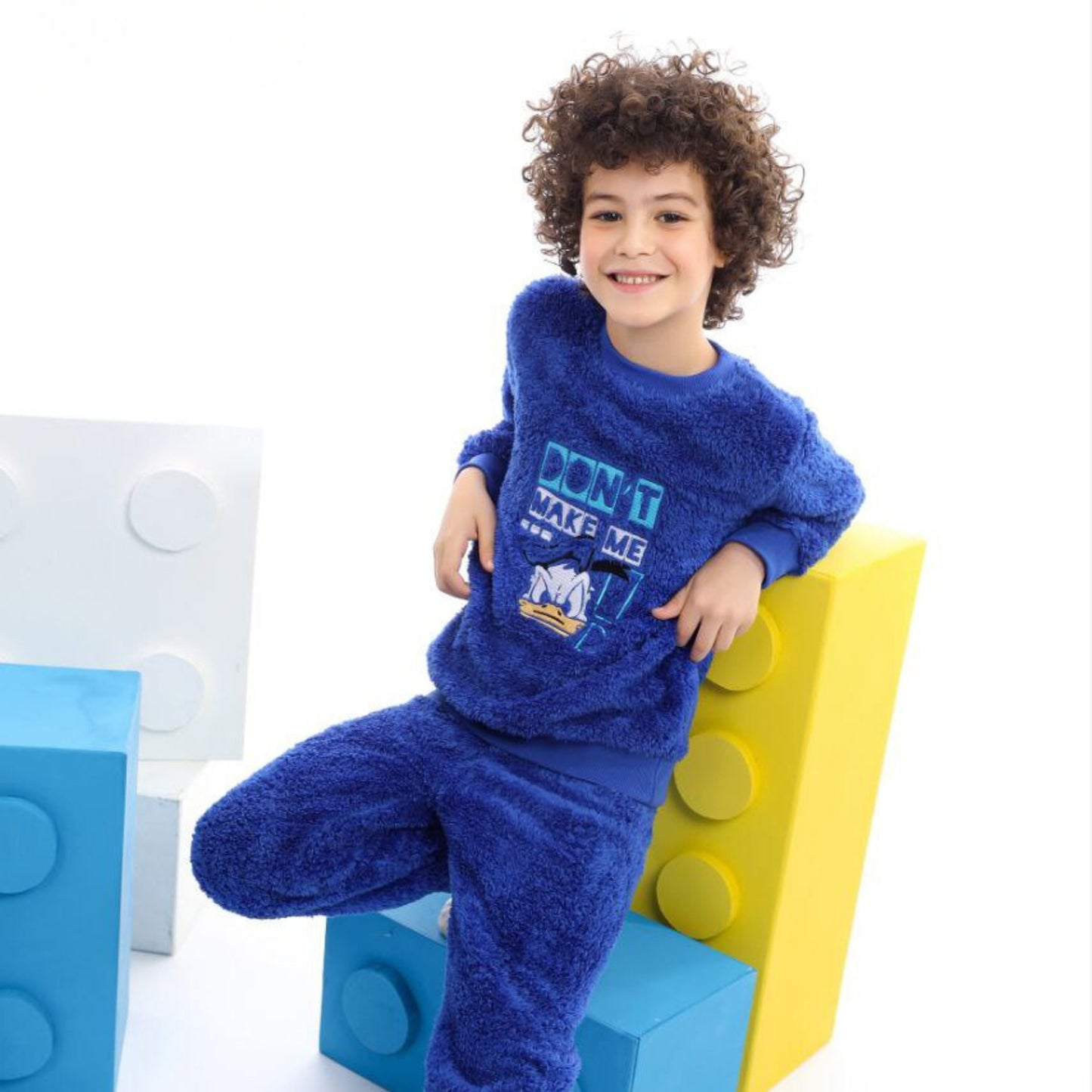 Donald Duck Blue Fleece Pyjama Set