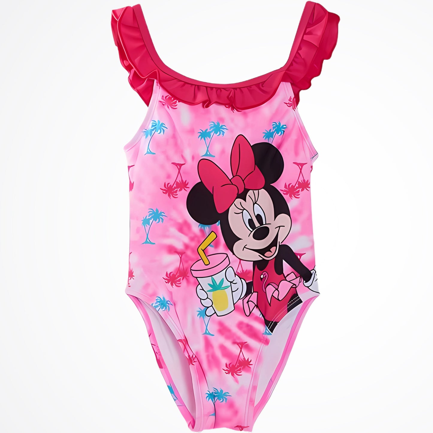 Minnie Mouse Summer Vibes Pink Swimsuit