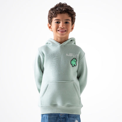 Among Us Mint Green Cotton Hoodie