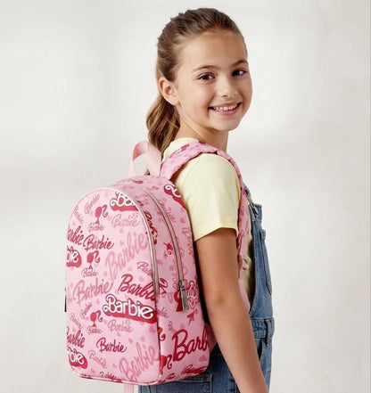 Barbie Pattern Small Backpack