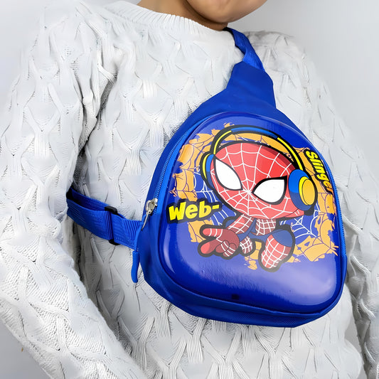 Spiderman Blue Crossbody Bag