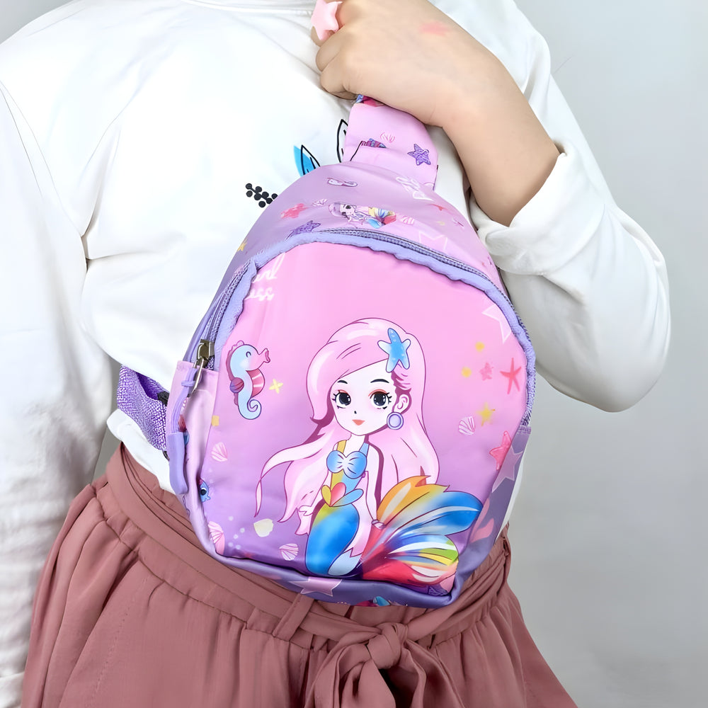 Mermiad Light Purple Crossbody Bag
