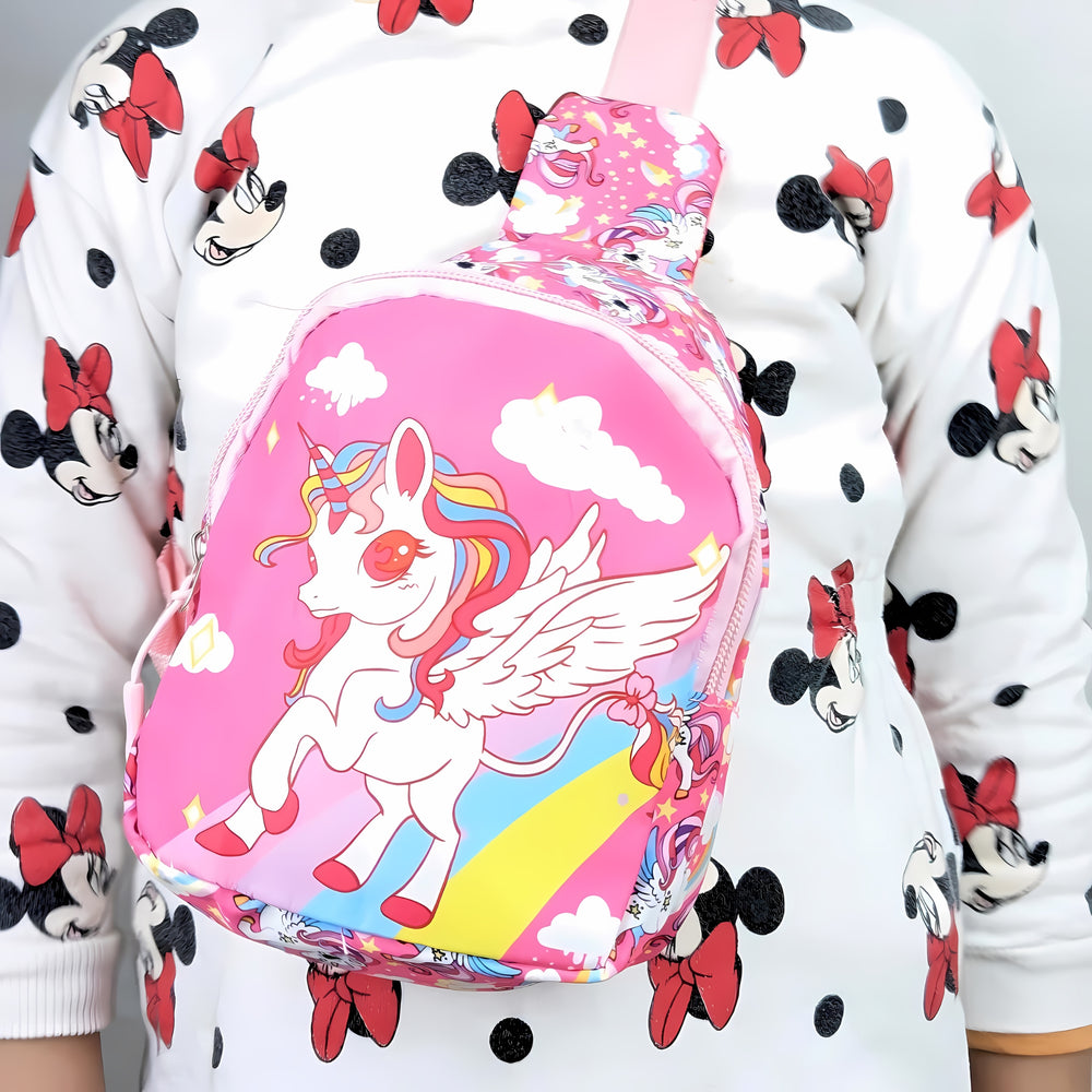 Unicorn Pink Crossbody Bag