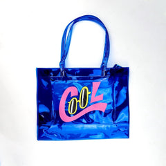 Cool Blue Silicon Hand Bag