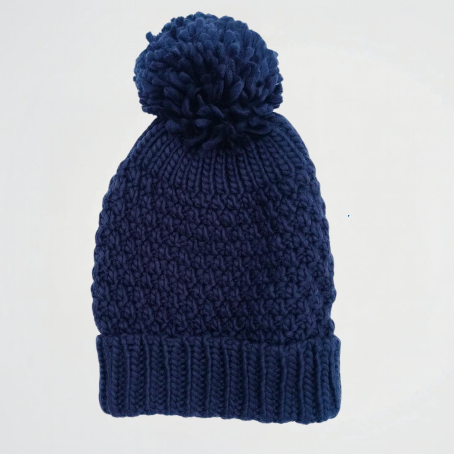 Pom-Pom Wool Ice Cap