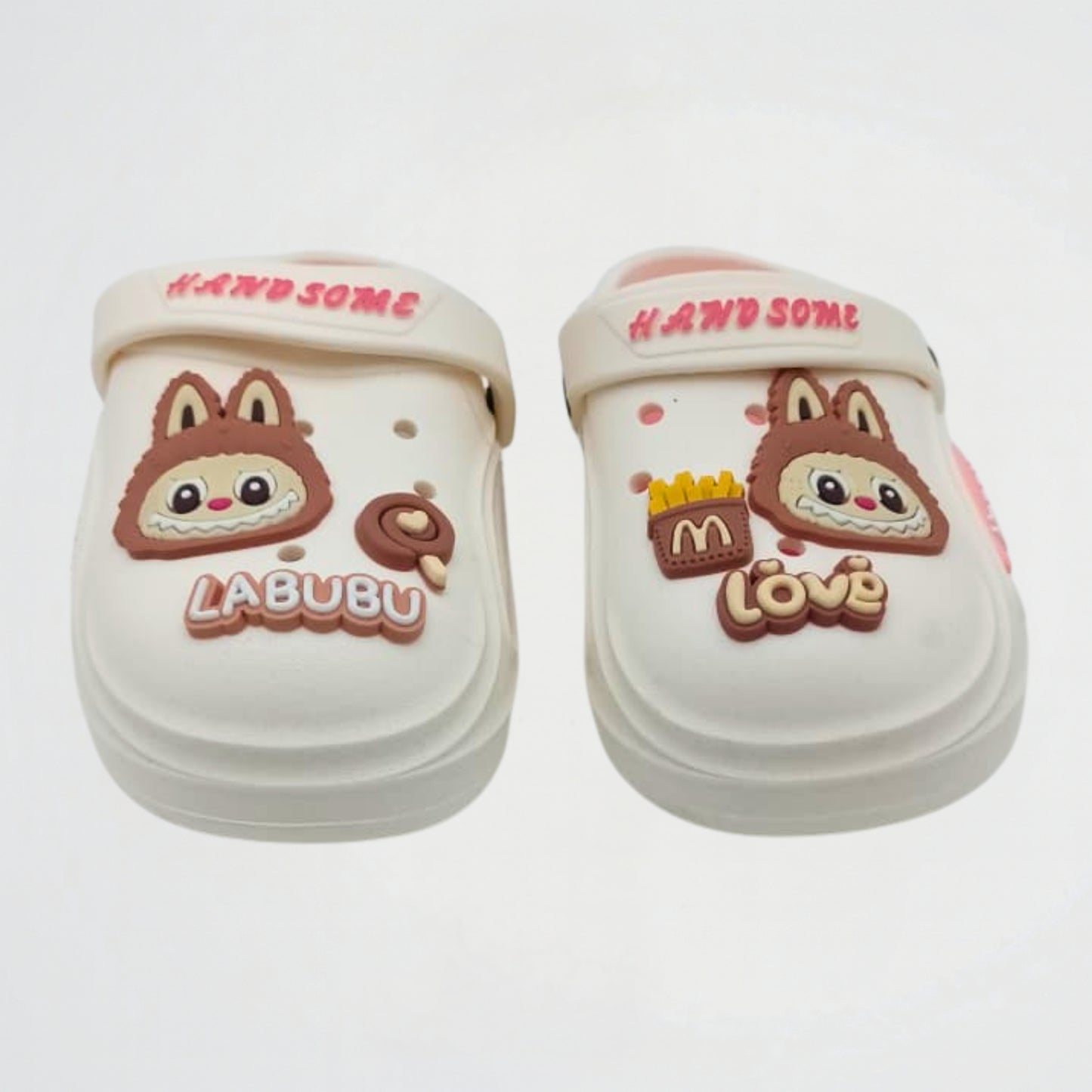 Labubu White Clogs