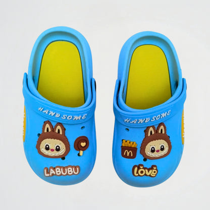 Labubu Blue Clogs