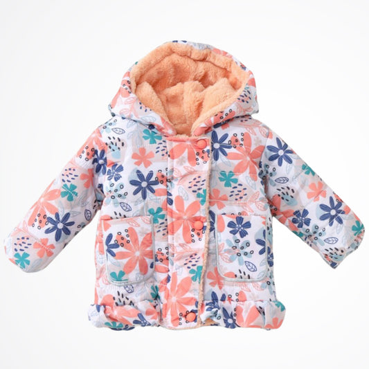 Floral Simone Lined Puffer Jacket