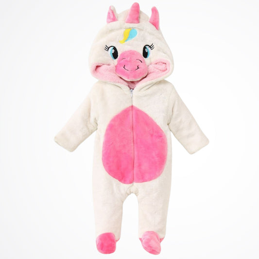 I'm Unicorn White Fleece Hooded Onesies