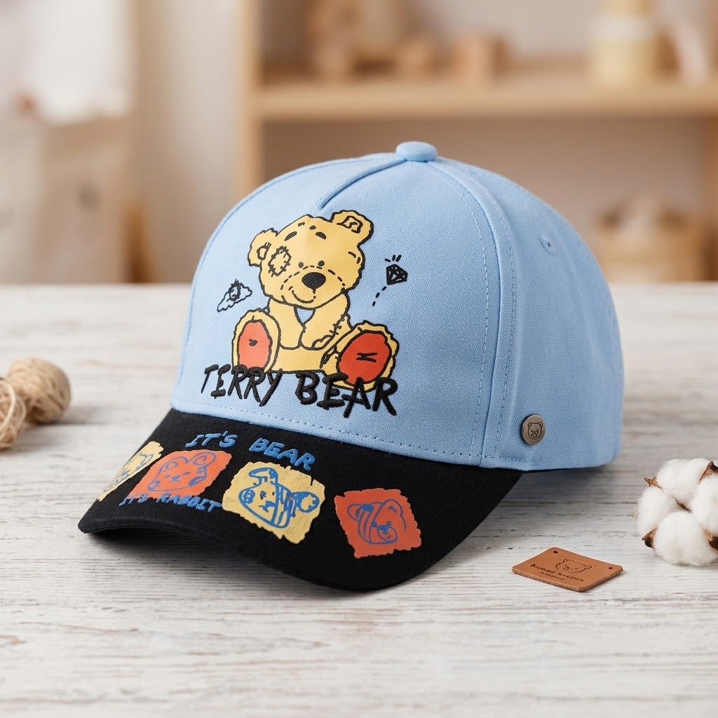 Terry Bear Cotton Cap