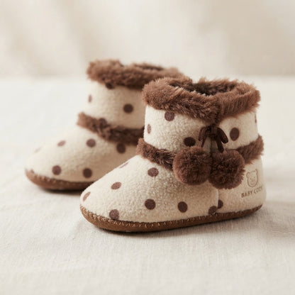 Polka Dots House Shoes